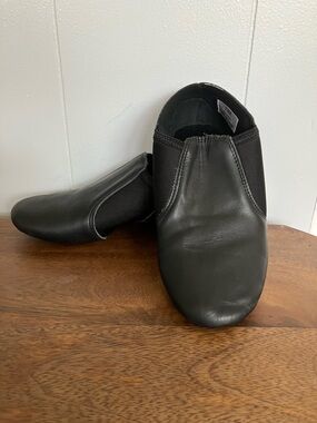 Stelle Kids Black Leather Jazz Shoe size 1.5/ 211mm